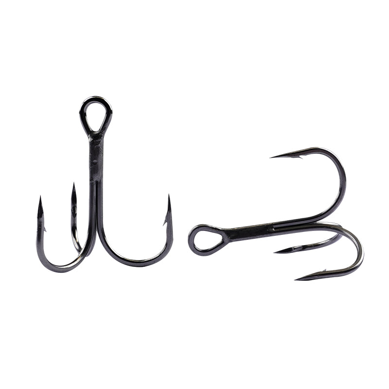 Treble hook Tsuru straight point - #6 6-pack