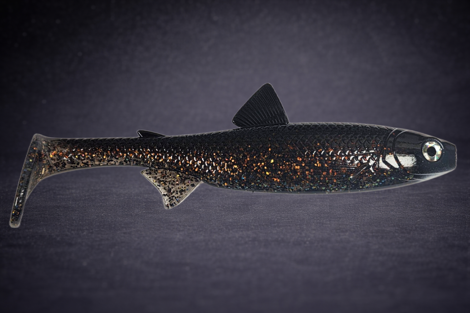 The Seeker 25cm "Black Glitter"