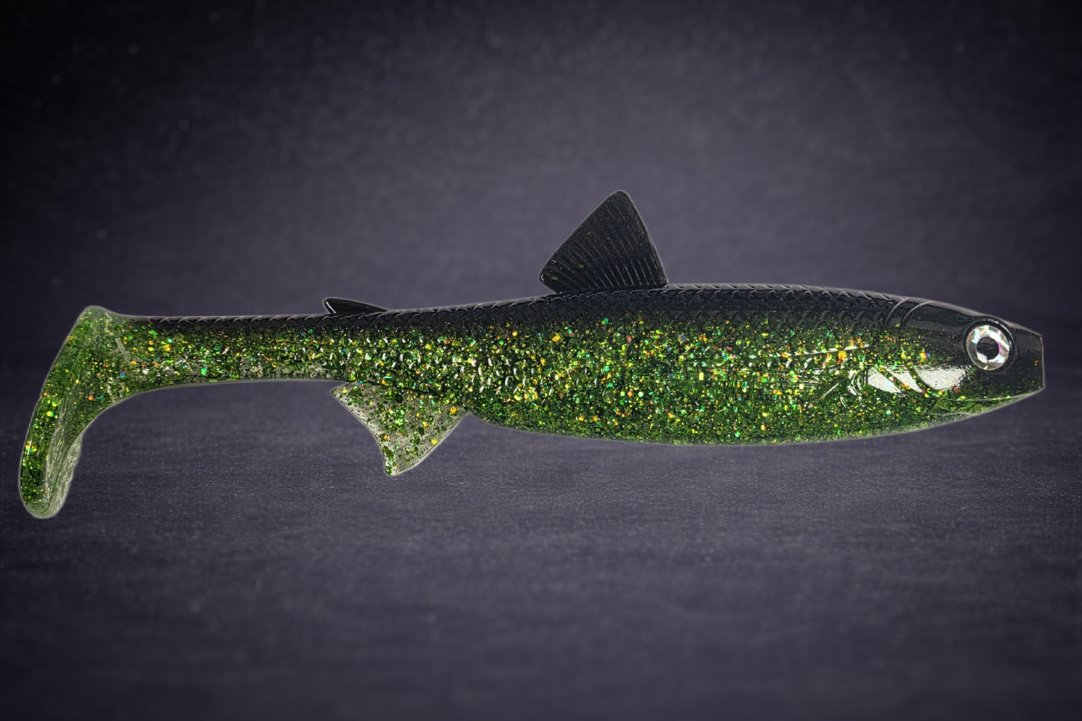 The Seeker 25cm "Green Glitter"
