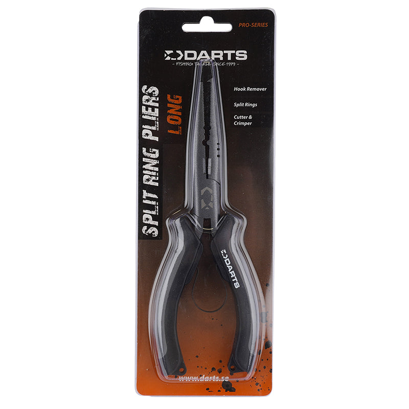 Long-nose split ring pliers