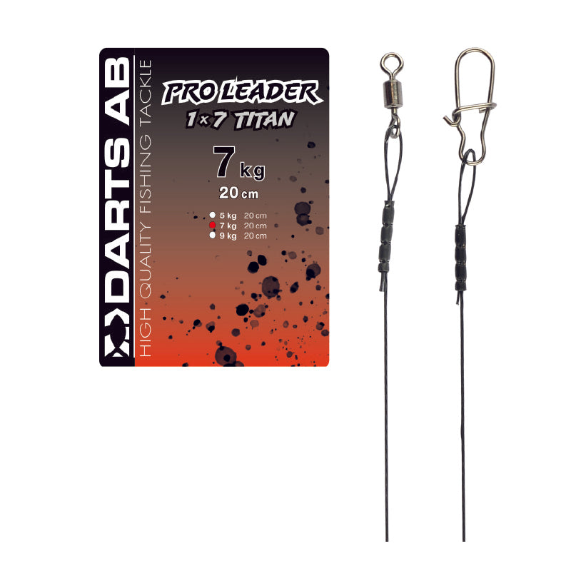 Titanium snap "Nice Snap" 5kg/20cm 2-pack